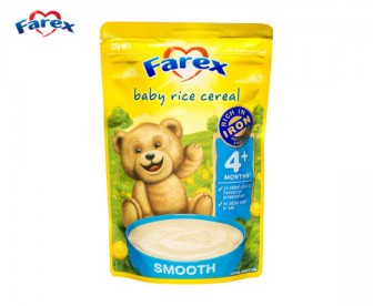 Farex 婴儿高铁营养米粉 4个月+ 125克 原味【保质期：2021.04】